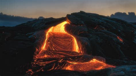 Download Wallpaper 3840x2160 Volcano Lava Fiery Melting 4k Uhd 169