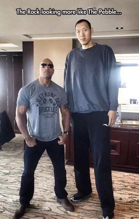 The Rock Looking More Like The Pebble Dwayne The Rock Johnson