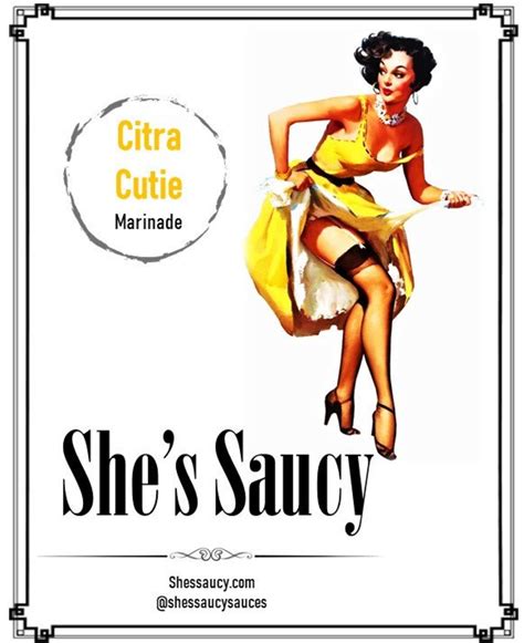 Shes Saucy Sauces Citra Cutie Marinade Etsy