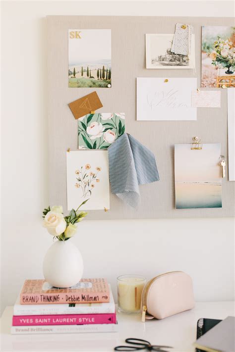 Diy Pinboard For Your Office Monika Hibbs A Lifestyle Blog Diy