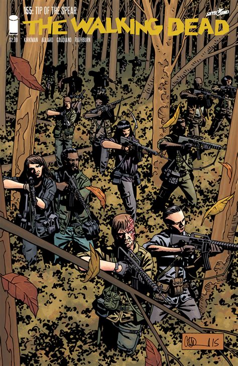 The Walking Dead Comic Book Cover For Issue 155 Everything The