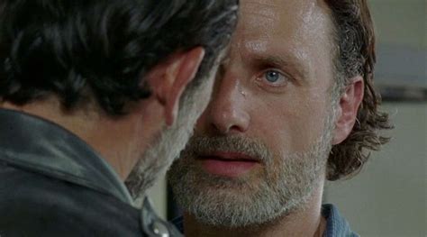 Rick And Negan Should Just Kiss Already On The Walking Dead