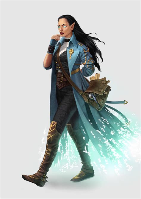 Artstation Fantasy Characters 3 Katerina Kirillova Female Wizard