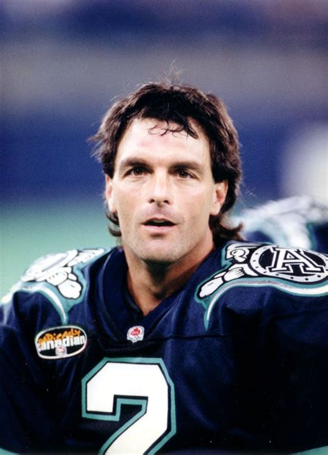 Doug Flutie Who Got Demoted From The Show Cfl To Aaa Buffalo