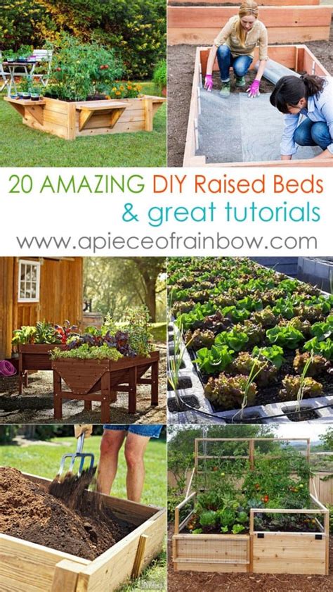 Best Diy Raised Bed Garden Ideas Designs A Piece Of Rainbow
