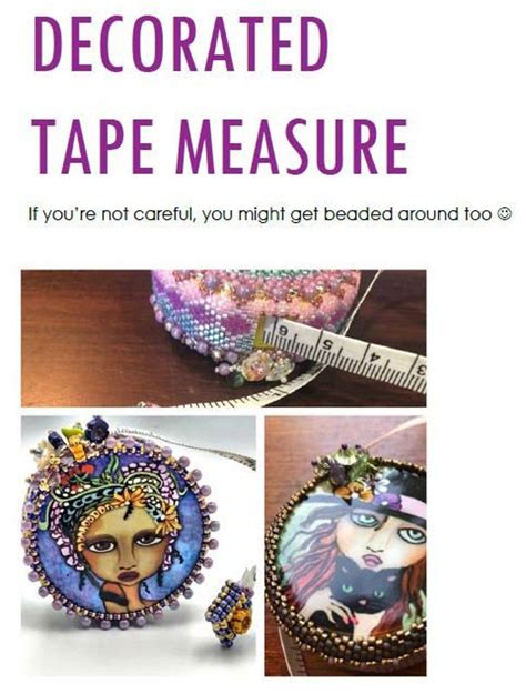 Maybe you would like to learn more about one of these? Measuring Tape Cover Beading Tutorial | DIY Tape Measure | Make Your Own Measuring Tape Cover ...