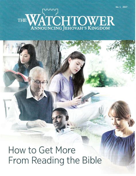 Watchtower Magazine No 1 2017 Bible Ways To Read The Bible