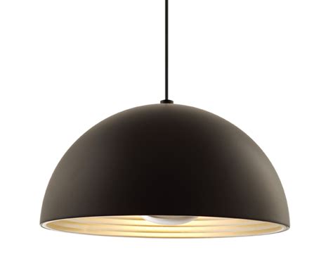 Dome Pendant Black Gessato Design Store Steel Lighting Ambient