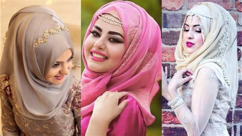 Fashionable Hijab Style For Parties 2019 Youtube