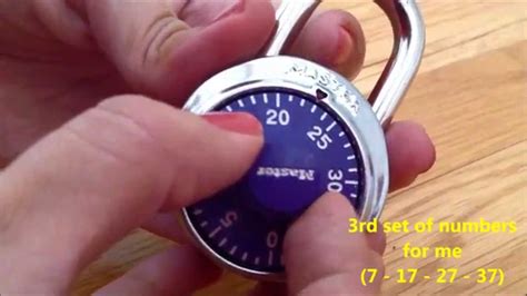 Online, article, story, explanation, suggestion, youtube. How to Crack Your Master Lock Combo in 3 Easy Steps - YouTube