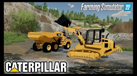 Fs22 🚧 Caterpillar 963k 🚧 Farming Simulator 22 Mods Youtube