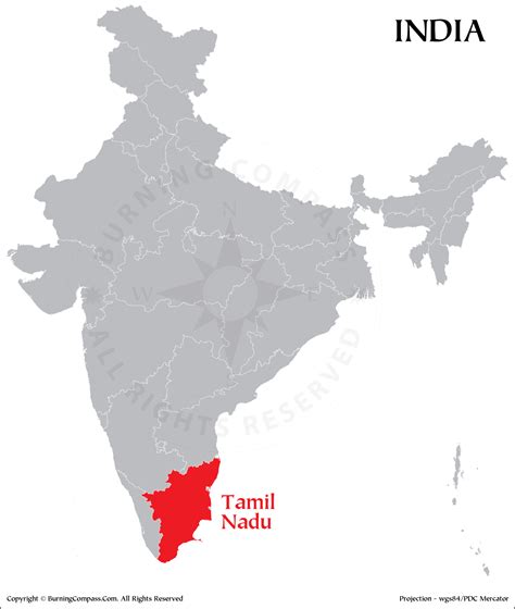 Map India Tamil Nadu Get Map Update