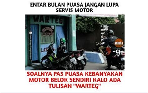 Meme Kocak Godaan Warteg Saat Puasa Ini Kocaknya Nggak Ketulungan