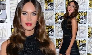 Megan Fox Flashes Her Midriff As She Steals The Show At Comic Con