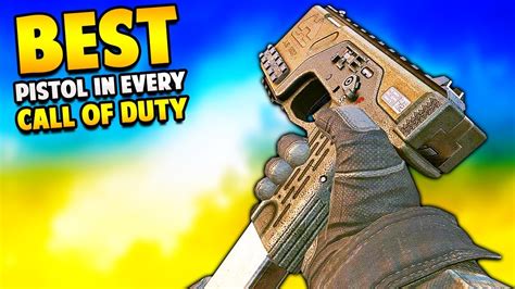 The Best Pistol In Every Call Of Duty Youtube