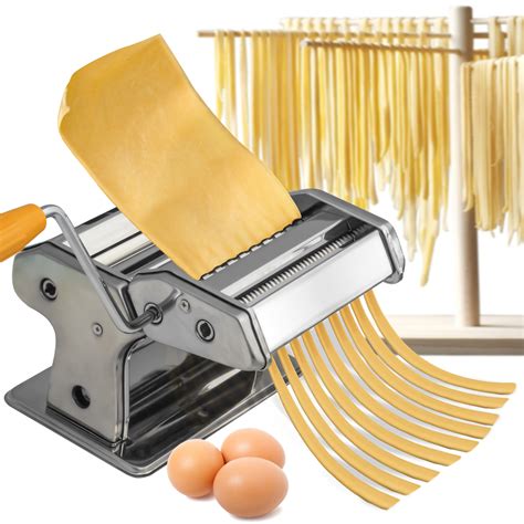 8 ounces uncooked angel hair pasta. Stainless Steel Fresh Pasta Maker Roller Machine for ...
