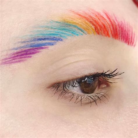 From Rainbow Brows To Sharp Liner Looks These Goth Makeup Artists Are