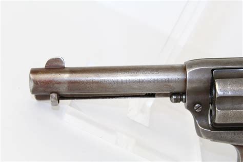 Colt Bisley Model Single Action Army Revolver Candr Antique 002