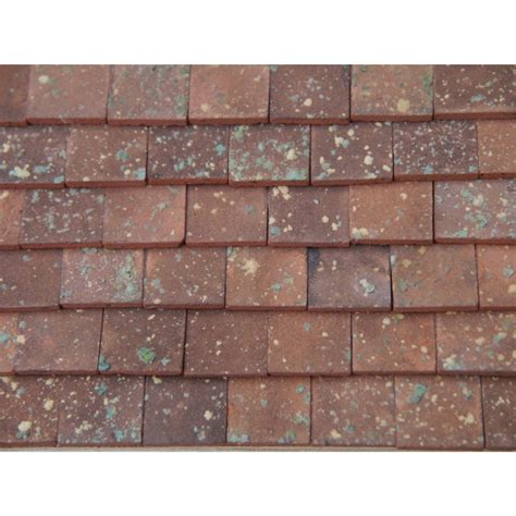 Stacey Miniature Masonry Old Village Weathered Roof Tiles 50 Pack