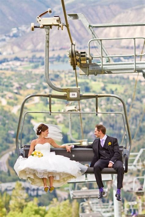 Ski Lift Wedding Pinterest
