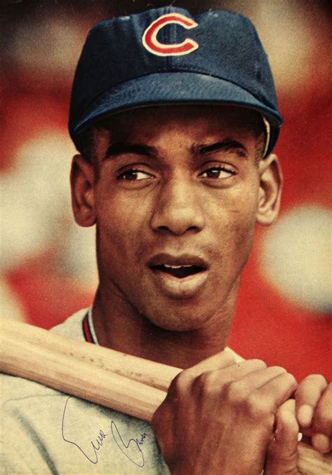 Ernie Banks Chicago Cubs Chicago Cubs Baseball Baseball Art