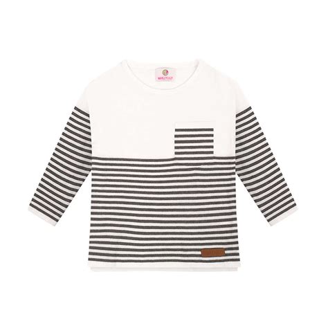 Marleylilly Kids Personalized Stripe Sweater