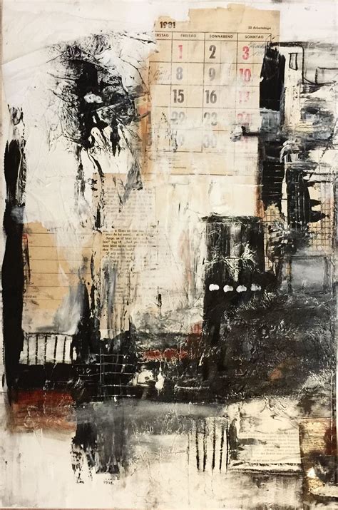 Mixed Media Urban Landscape