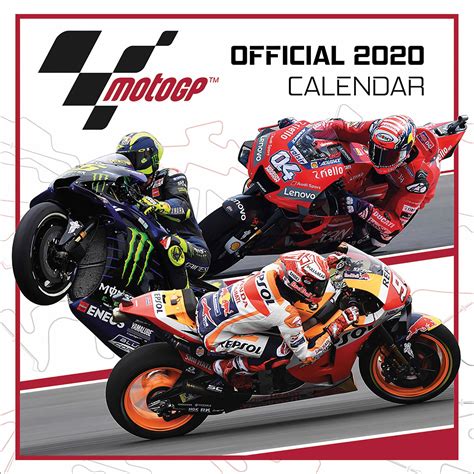 The 2021 fim motogp world championship is the premier class of the 73rd f.i.m. Moto GP Official Calendar 2020 - Calendar Club UK