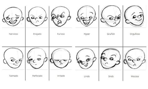 Pin De Rodrigo Flores En Junior College Dibujos De Personas Expresiones Faciales Expresiones