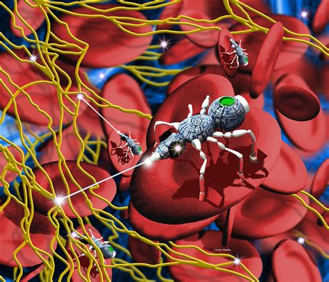 Medical Nanorobots Photograph By Victor Habbick Visions Fine Art America