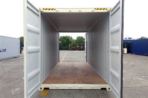 Used 20ft Double Door High Cube Shipping Containers For Sale