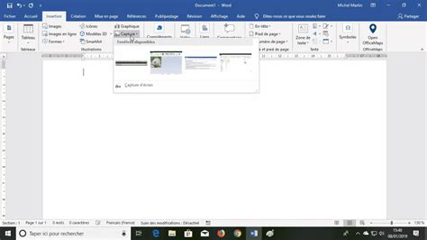 Meilleur Tuto Gratuit Word 2019 Lessentiel Loutil De Capture D