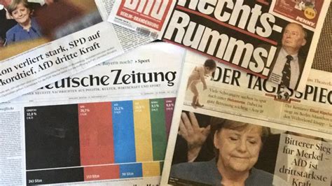 Een politieke aardverschuiving in duitsland. Duitsers reageren op politieke aardverschuiving ...