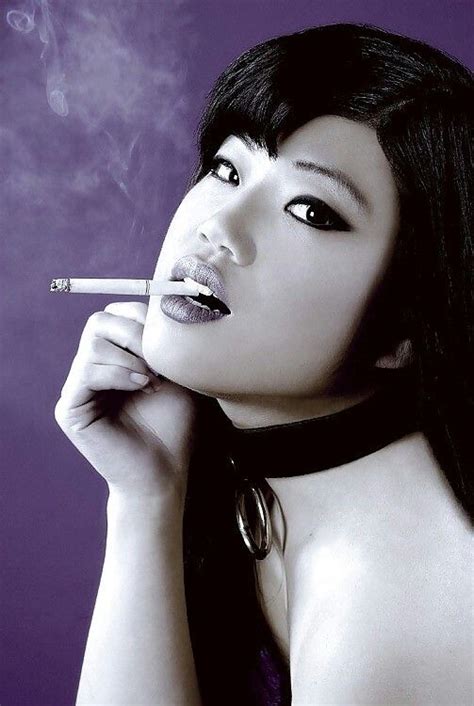 pin on smoking girl