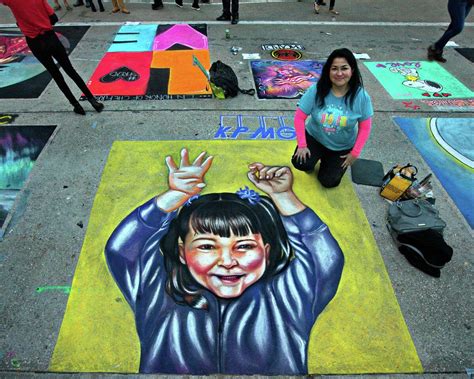 Via Colori Chalk Art Festival Puts Murals Underfoot