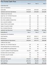 Projected Income Statement Example Pictures