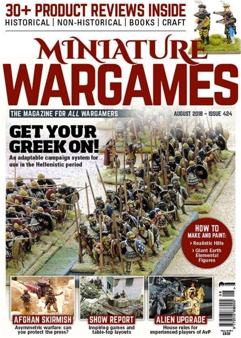 Wargaming Miscellany Miniature Wargames Issue 424
