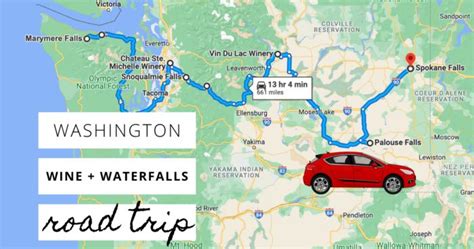 Explore The Best Waterfalls And Wineries In Washington On This Multi