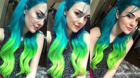 Boy with green hair is a film that challenges the concept that a film must have a complex message in order to have a profound one. Lime Green and Turquoise Hair Dye DIY Tutorial | Coloring ...