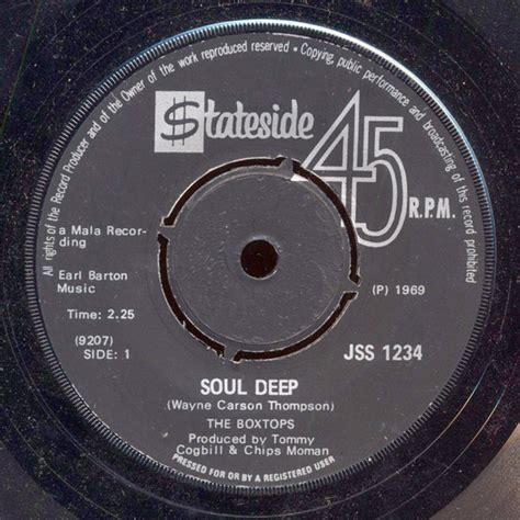 The Box Tops Soul Deep 1969 Vinyl Discogs