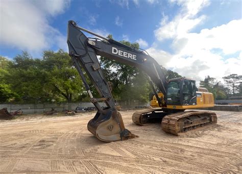 2019 John Deere 350g Lc Hydraulic Excavator Trackhoe Cab Ac Bucket Tools For Sale New York