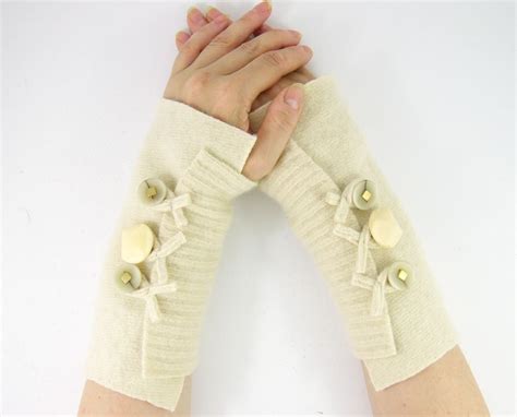 Recycled Wool Arm Warmers Fingerless Gloves Fingerless Mittens Etsy