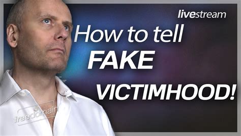 How To Spot A Fake Victim