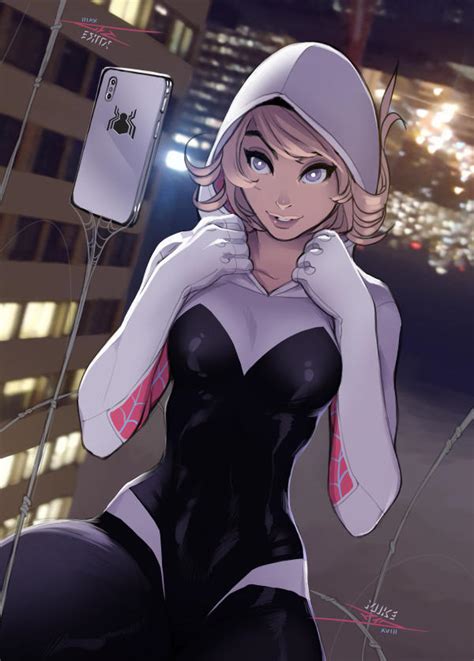 Upside down position (31,694 results). Spider Gwen (mask off) by vashperado on DeviantArt