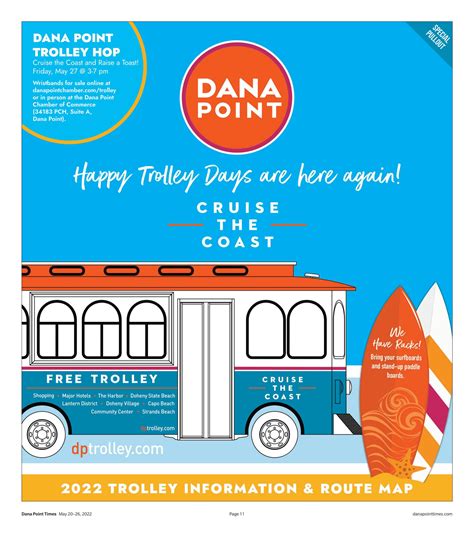 2022 Trolley Information & Route Map by Dana Point Times - Issuu