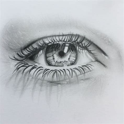 Eye Drawing Pencil Black And White Graphite Realistic Pencil Drawings