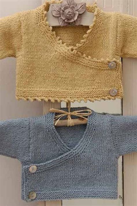 Harvey Kimono Baby Cardigan Knitting Pattern Baby Knitting Patterns
