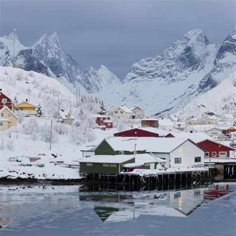 Reine Village Moskenesoya Island Lofoten Nordland County