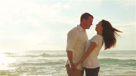 Honeymoon Passionate Couple Holding Each Stock Footage Video 100