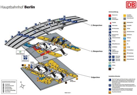 Berlin Hbf Map Berlin Hauptbahnhof Map Germany